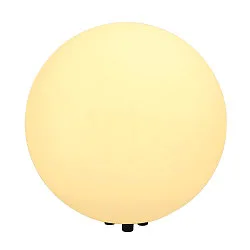 Outdoor luminaire ROTOBALL Ball luminaire, white, E27, with switch, IP44, Ø 50 cm