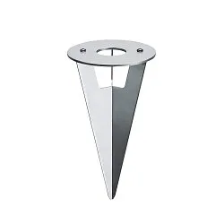 Earth spike, for HELIA Floorlamp, stainless steel, 17 cm