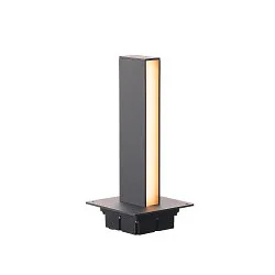 H-POL, Path Light, 1 flame, LED, 3000K, anthracite, height 66 cm