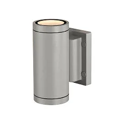 Wall luminaire NEW MYRA UP-DOWN Outdoor luminaire, 2xGU10, max. 2x35W, IP55, silver grey