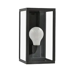 Outdoor wall luminaire CUBE 16/2039-12, IP54, E27 max. 20W, anthracite