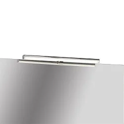 LED mirror luminaire DUSTIN 16/3561-50, IP44, 10W 4000K 840lm, 3 mounting systems, chrome
