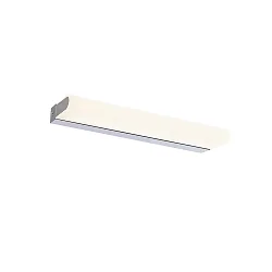 LED mirror or wall luminaire TESLA 16/3834-35, IP44, 35cm, 13.6W 3000K 1100lm, opal / chrome