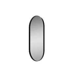 mirror without lighting DANIELA 9755, black glossy
