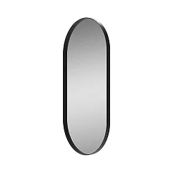 mirror without lighting DANIELA 9755, black glossy