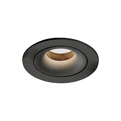 downlight MUSCA 3947/11 1 flame GU10 IP20, black
