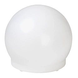 ball luminaire PLUG-N-PLAY Ø 300MM with lamp socket E27 IP65, anthracite, melange