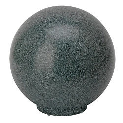 ball luminaire PLUG-N-PLAY Ø 500MM with lamp socket E27 IP65, anthracite, melange