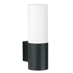 outdoor wall luminaire TYPE NO 0377 E27 IP54, black dimmable