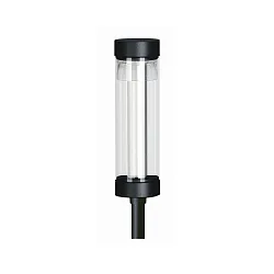 Outdoor LED Mast light Type No. 0847, IP54, 26.7W 3000K 3000lm, DALI dimmable, black matt