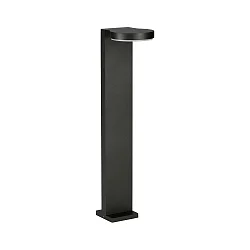 LED Bollard light Type No. 2290, IP44, height 90cm, 16W 3000K 1600lm, cast alu / acrylic glass opal, black matt
