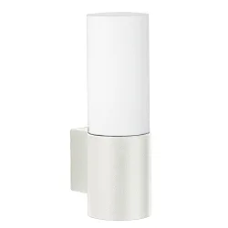 LED Outdoor Wall luminaire Type No. 0277, IP44, 10W 3000K 900lm, cast alu / opal glass, dimmable, white