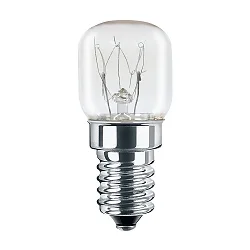 Oven lamp T22, 15W, E14, 300°C, 90lm, 2400K, 22x48mm