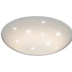 LED Ceiling luminaire AINA-L, round, starry sky, 24W, 1600lm, Switch CCT, 330mm