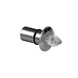 FIBATEC crystal opening element for fibres S2 and S2M, short type, matt chrome