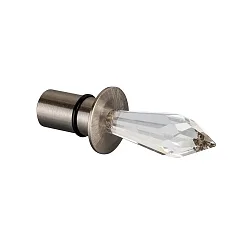FIBATEC crystal opening element for fibres S2 and S2M, long type, matt nickel