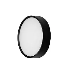 outdoor wall luminaire EYE round, CCT Switch, impact resistant IP65, white matt 