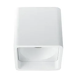 LED downlight QUBIC, IP20, direct / indirect, 230V, 9.5W / 1.5W 3000K 930lm / 150lm 60°, CRi > 90, structured white