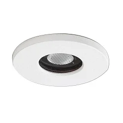 Outdoor LED light point, IP65, Ø 3.7cm, Plug&Play 700mA, 3W 300K 120lm 45°, structured white