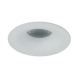 LED light point with funnel cover, IP44, Ø 5cm, Plug&Play 350mA, 3.3W 3000K 160lm 32°