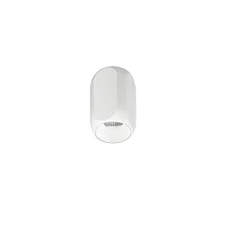 downlight PENCIL MINI cylindrical, surface-mounted version IP20, powder coated, white dimmable