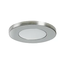 Recessed LED downlight 12V DC, IP20, with magnetic cover, 2.6W 3000K 180lm 120°