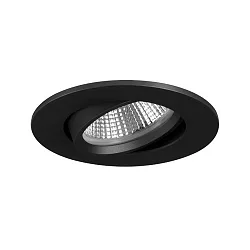 recessed luminaire INDIWO68-R 350MA P&P round, swivelling, current constant IP20