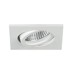 recessed luminaire PAYTON-S swivelling, square LED IP20, white dimmable 3W 290lm 2700K 38° 38° CRI 80-89