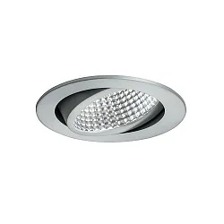 recessed luminaire IP20, glossy, transparent dimmable 12W 1230lm 3000K 20-40° 20-40° CRI 80-89