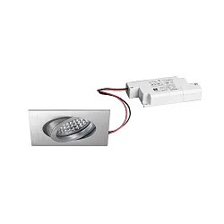 recessed spotlight TIRREL-S LED DIM square, swivelling IP20, white dimmable