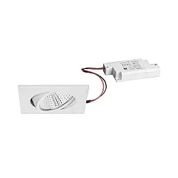recessed luminaire IP20, white 1280lm 20-40° 20-40°