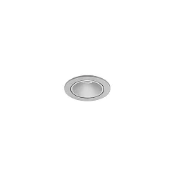 ceiling recessed luminaire DIOS MICRO round, direct IP20, silver 