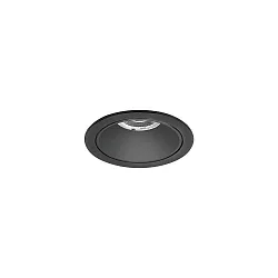 ceiling recessed luminaire DIOS MINI round, direct IP20, black 