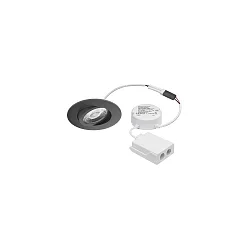 recessed luminaire ABACO ROUND swivelling, DALI controllable, tunable white IP44