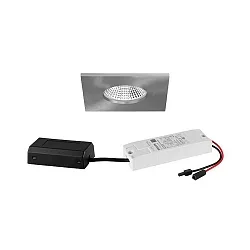 recessed luminaire IP65, glossy 7W 620lm 3000K 20-40° 20-40° CRI 80-89