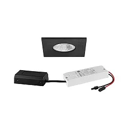 recessed luminaire IP65, glossy 7W 620lm 3000K 20-40° 20-40° CRI 80-89