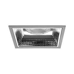 ceiling recessed luminaire APOLLO MEGA square, direct IP20, silver 