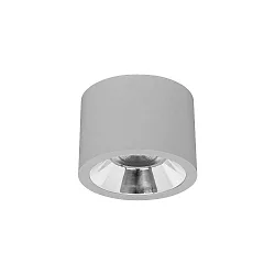 downlight APOLLO MAXI smooth, round, switchable IP20, powder coated, silver 