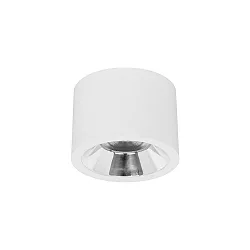 downlight APOLLO MAXI smooth, round, DALI controllable IP20, powder coated, white dimmable
