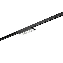 3-phase spot BALI MINI DA 25°/25° DALI-2 - 29.4CM rotatable, DALI controllable, with lens optics IP20, black matt dimmable