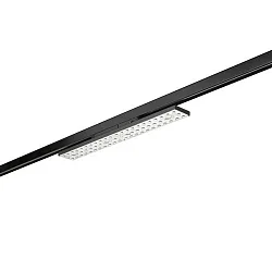 3-phase spot BALI MIDI S 97°/91° DALI-2 - 58.7CM rotatable, DALI controllable, with lens optics IP20, black matt dimmable