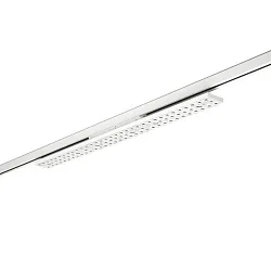 3-phase spot BALI MAXI AS 97°/91° DALI-2 - 88CM rotatable, DALI controllable, with lens optics IP20, white matt dimmable