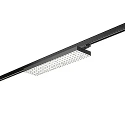 3-phase spot BALI MEGA AS 75°/76° DALI-2 - 58.7CM rotatable, DALI controllable, with lens optics IP20, black matt dimmable