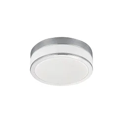 wall and ceiling luminaire EREVAN Ø 28CM 2 flames E27 IP44, nickel matt dimmable