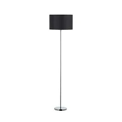 floor lamp with shade E27, red, white dimmable