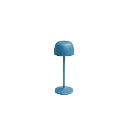 battery table lamp ROSS down, with touch dimmer IP54, blue dimmable