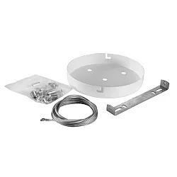 Reducing ring with outer Ø 21cm, chrome