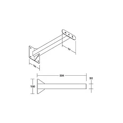 pole braid holder MATRIX MIDI