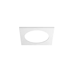 ring MUNA MAXI square, white matt