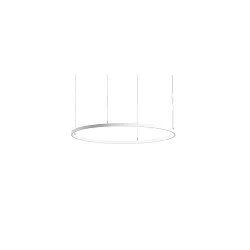 pendant luminaire ANDROS IN Ø 120CM Bluetooth controllable IP20, powder coated, white matt dimmable